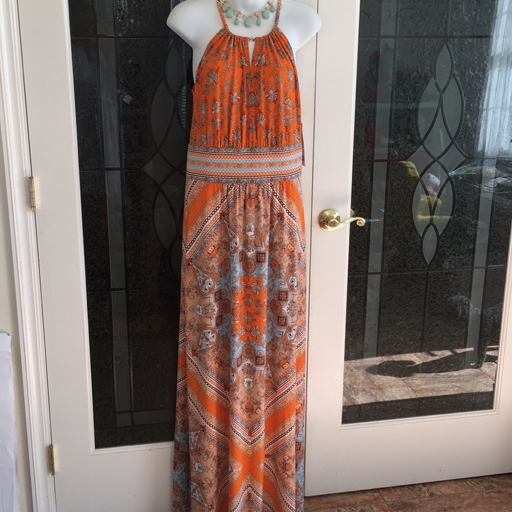 London Style Maxi Dress